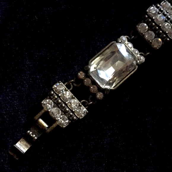 “LIA SOFIA” RHINESTONE BRACELET - Picture 4 of 7